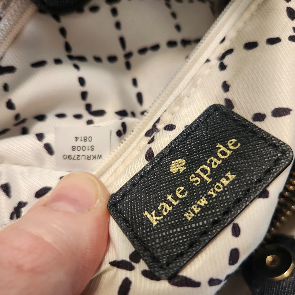 kate spade New York Black Saffiano Leather Handbag - Picture 14 of 15